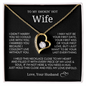 To My Smokin Hot Wife Forever Love Necklace