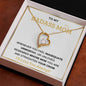 To My BadAss Mom Forever Love Necklace