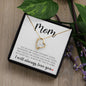 Mom You Held My Hand/ Forever Love Necklace
