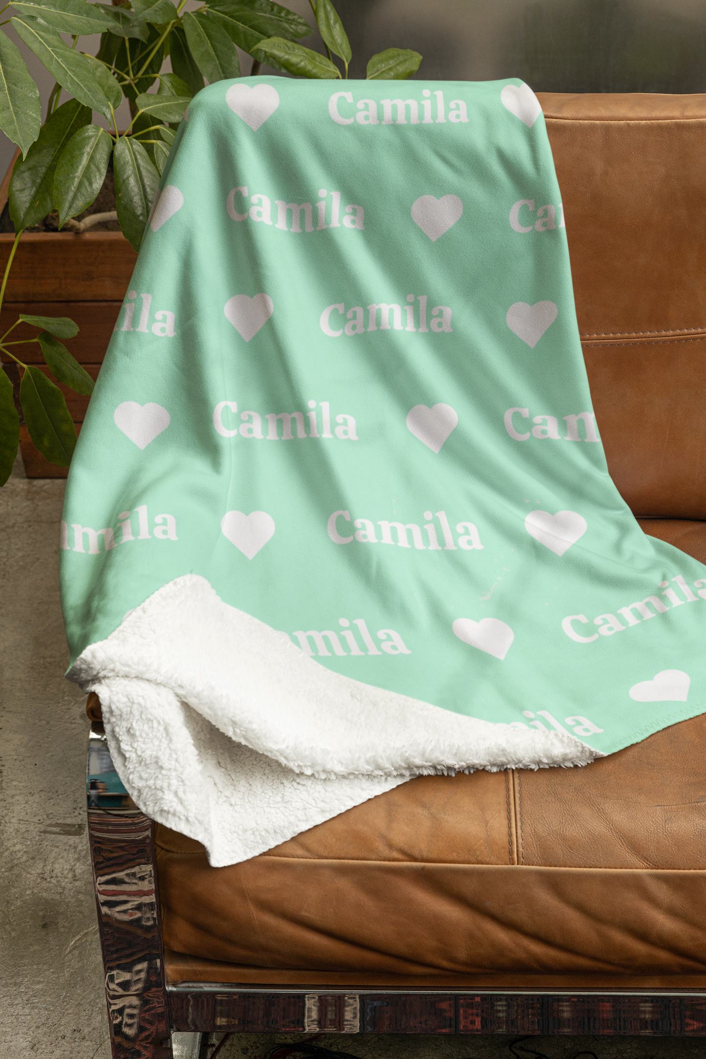 Personalized Heart Blanket