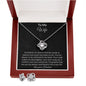 To my wife from husband love knot