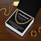 To My Grandson | Always Remember I Love You - Cuban Link Chain
