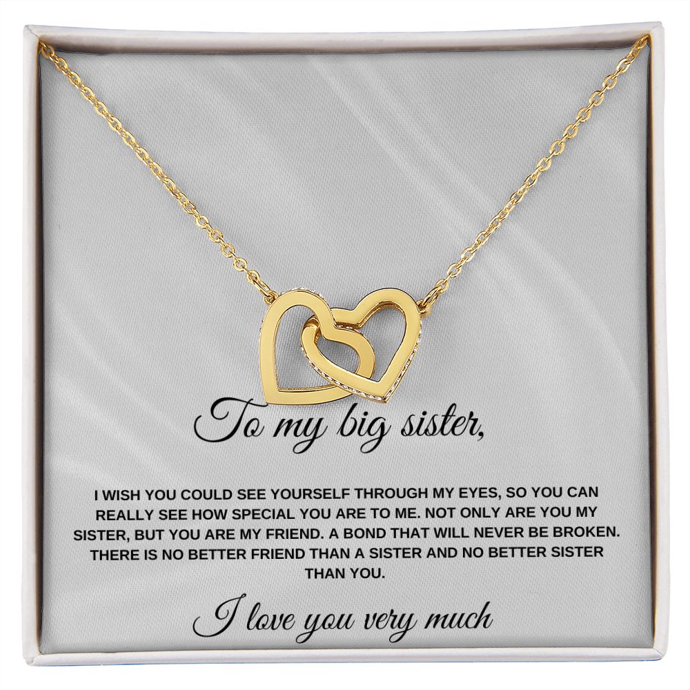 BIG SISTER/ INTERLOCKING NECKLACE