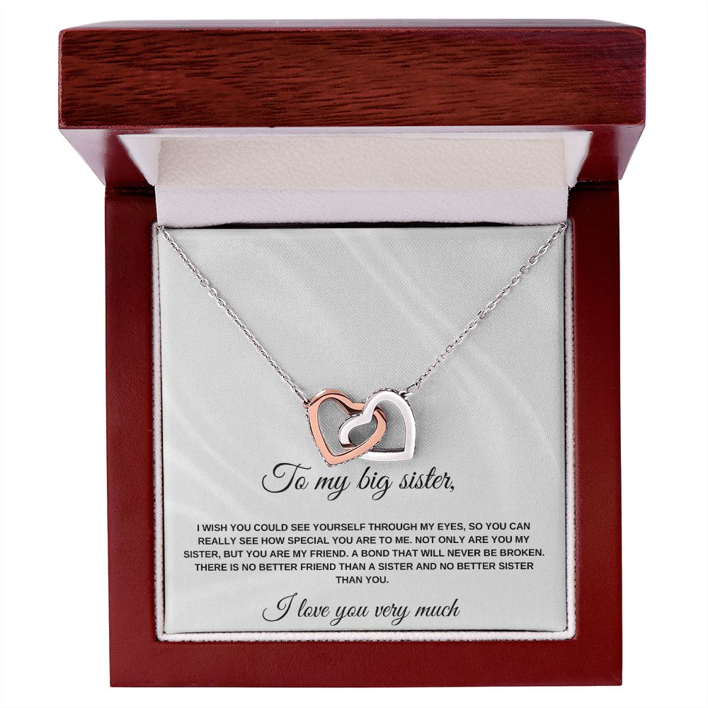 BIG SISTER/ INTERLOCKING NECKLACE