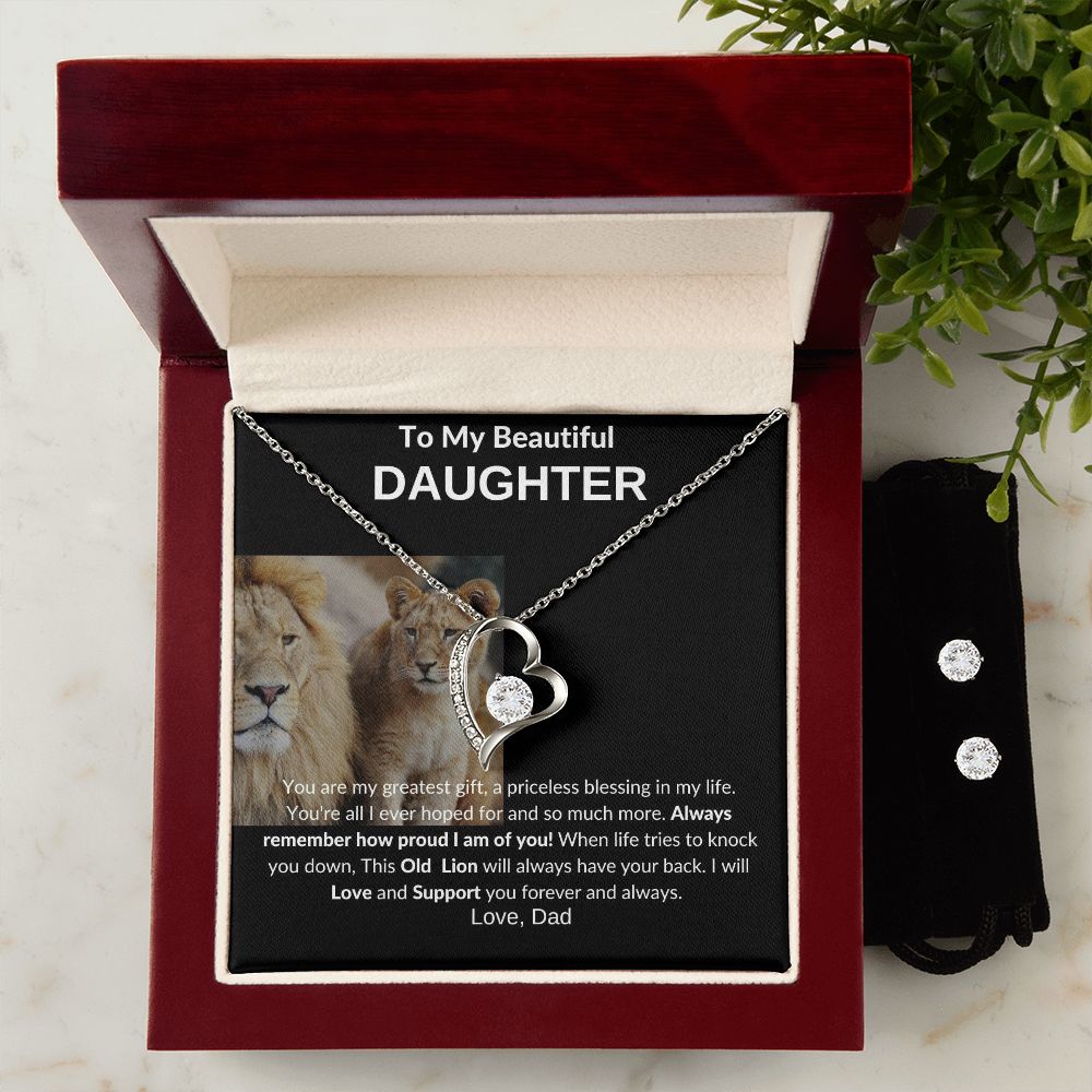 to my beautiful daughter/ forever love