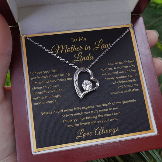 Love Knot Necklace (Yellow & White Gold Variants)