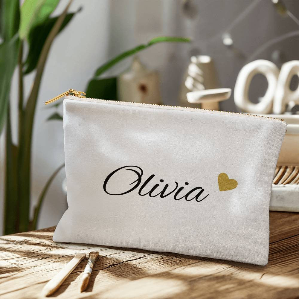 Personalized Bridesmaids cosmedic bag