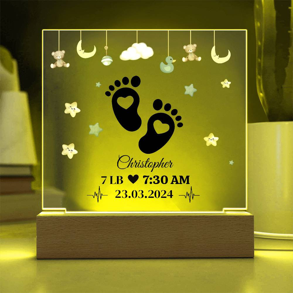 Acrylic Square Plaque