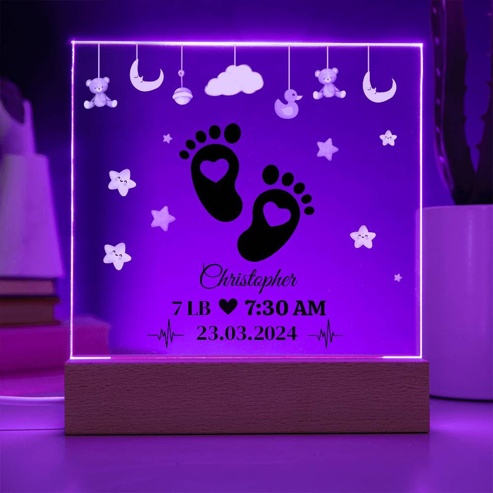 Acrylic Square Plaque