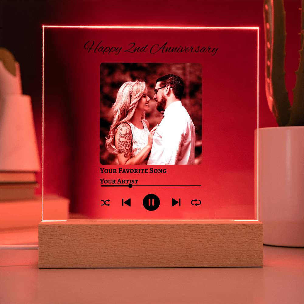 Personalized Photo Night Light Lamp