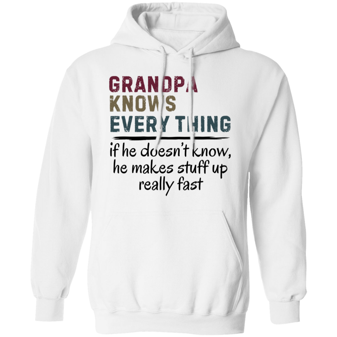 Grandpa Knows EveryThing Shirt