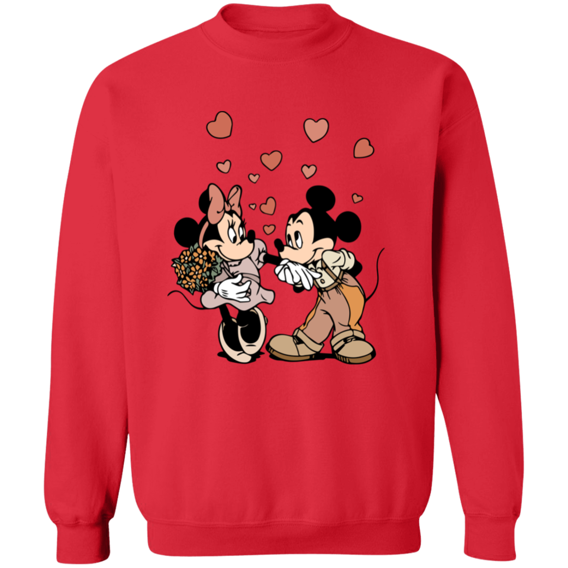 minnie & mickey love Sweatshirt