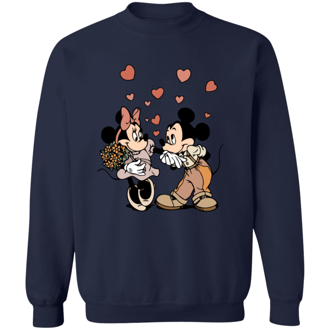 minnie & mickey love Sweatshirt