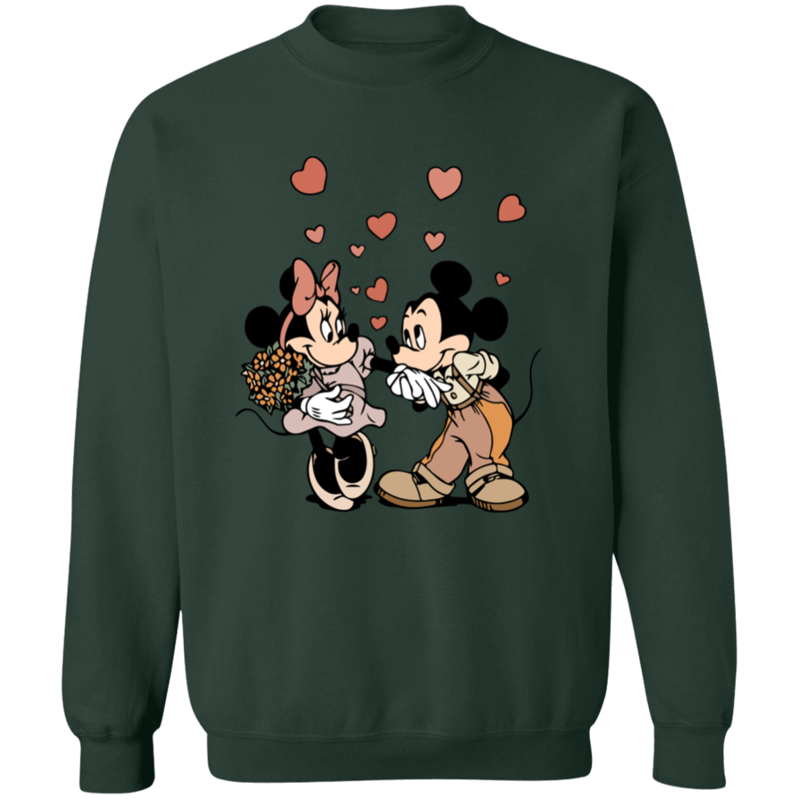 minnie & mickey love Sweatshirt