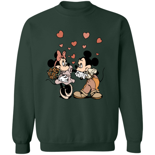 minnie & mickey love Sweatshirt