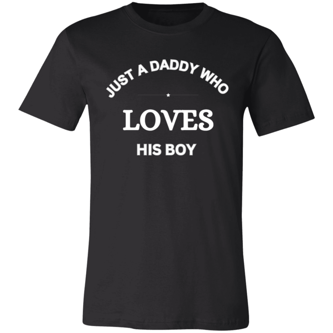 Add a heading (10) JUST A DADDY LOVE Unisex Jersey Short-Sleeve T-Shirt