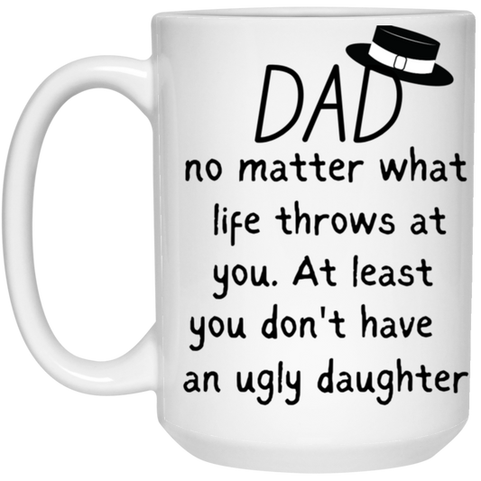 DAD MUG 21504 15 oz. White Mug