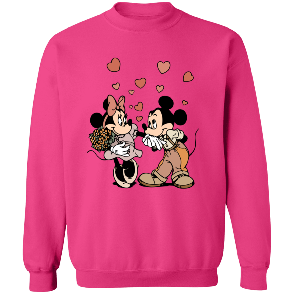 minnie & mickey love Sweatshirt