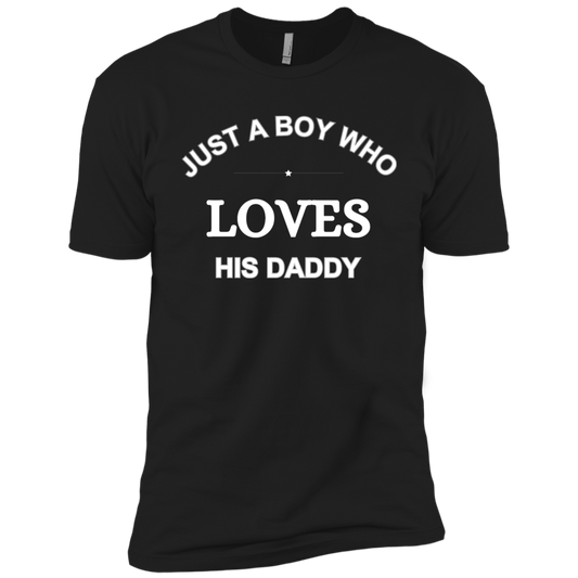 Add a heading (12) BOY WHO LOVES HIS FATHER Boys' Cotton T-Shirt