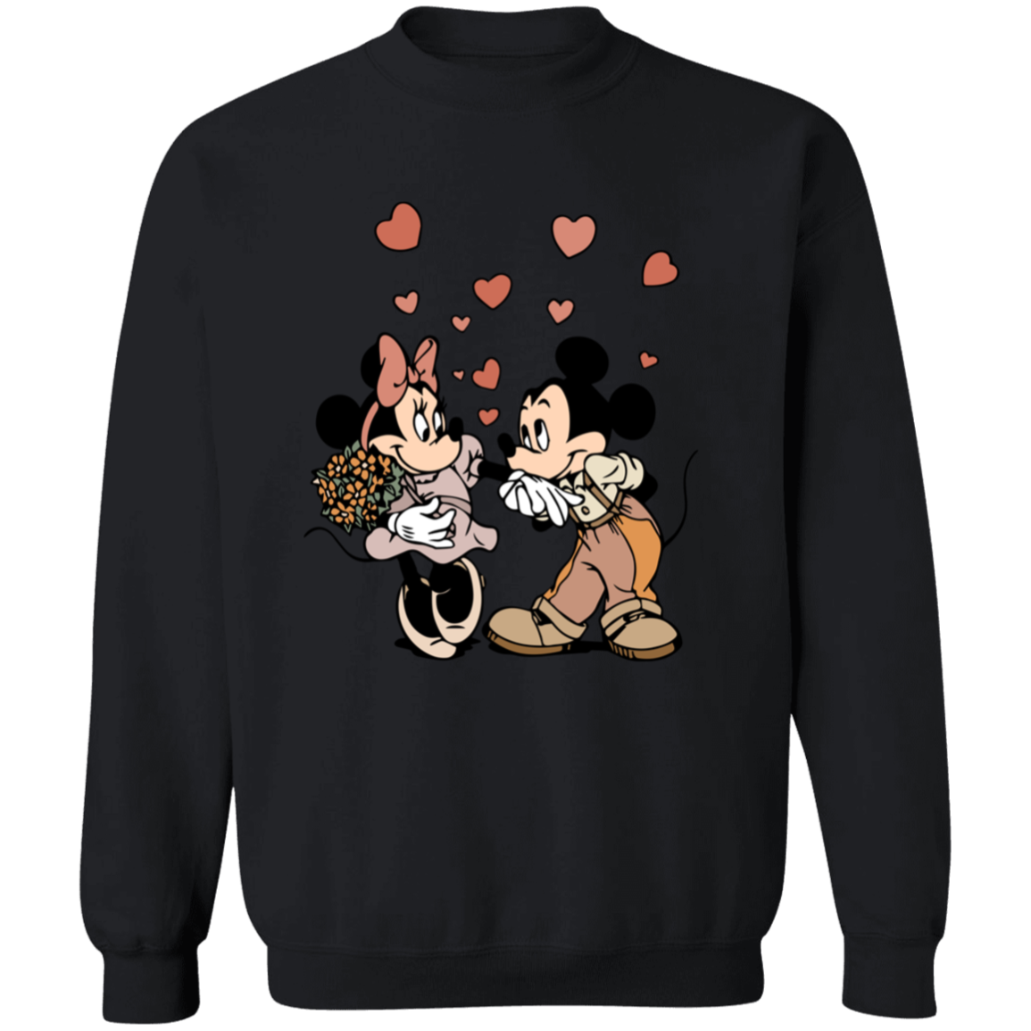 minnie & mickey love Sweatshirt