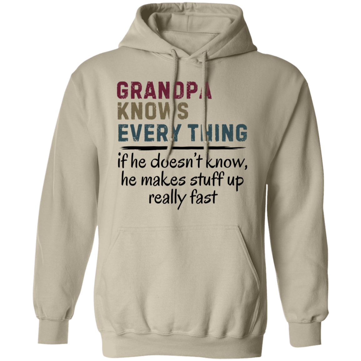 Grandpa Knows EveryThing Shirt