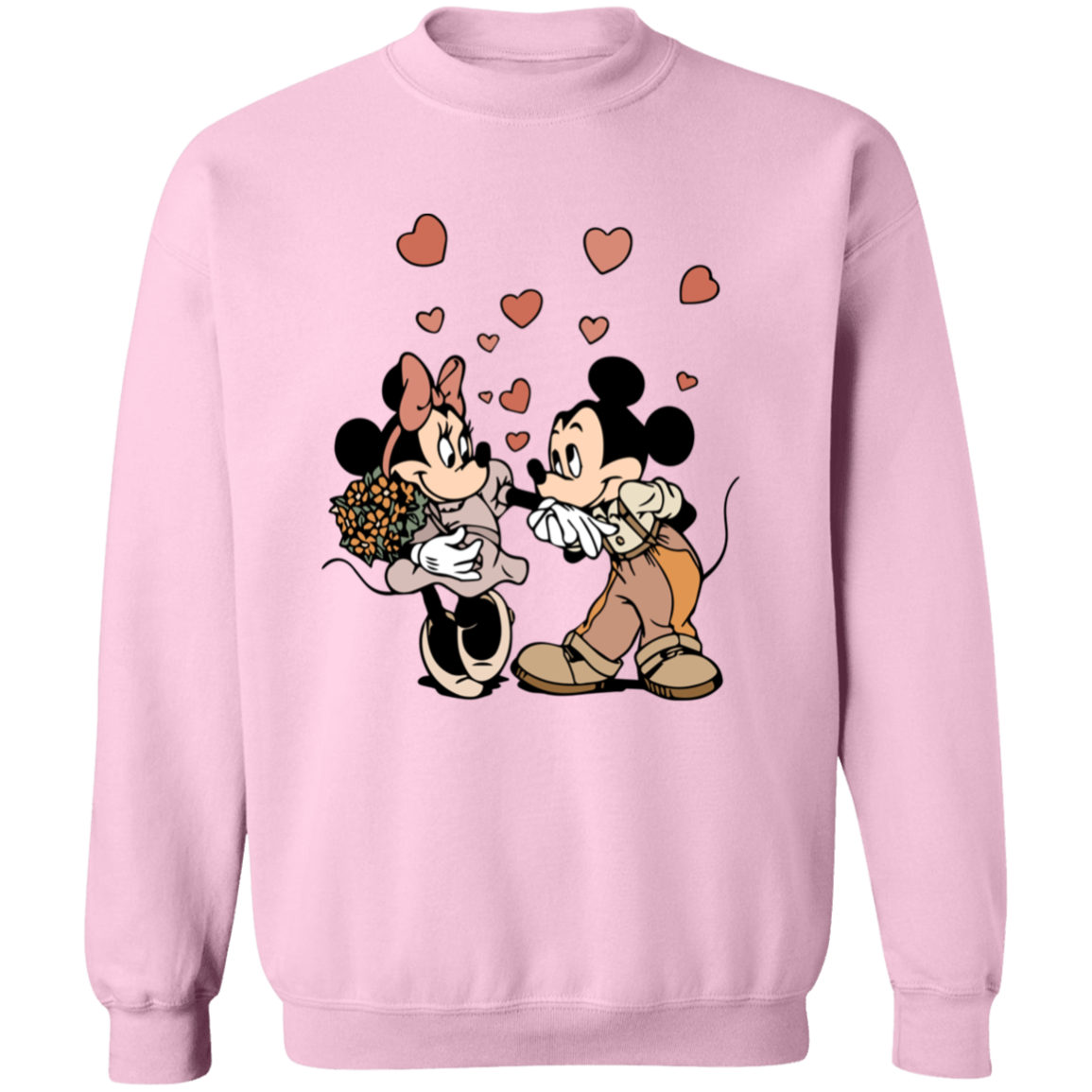 minnie & mickey love Sweatshirt