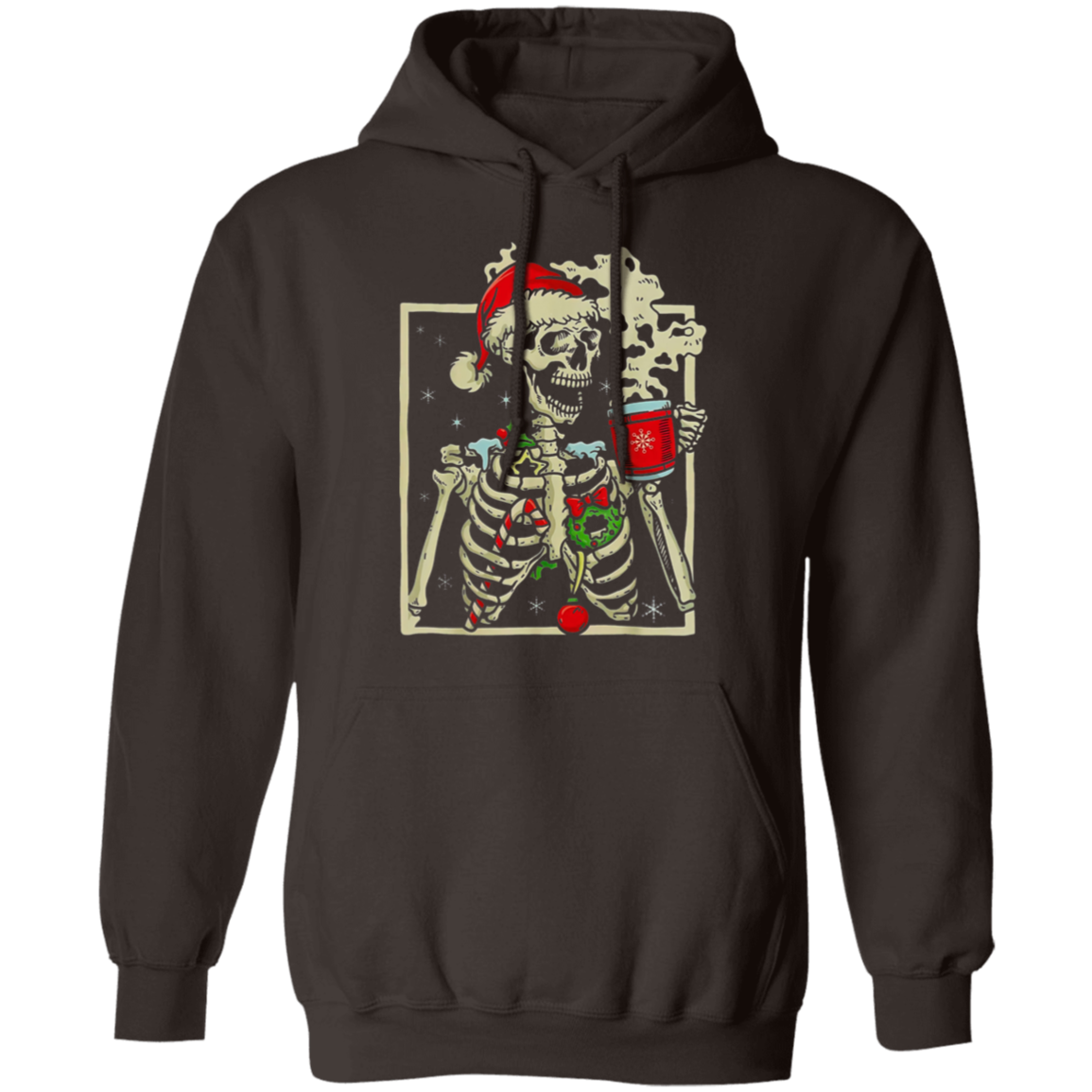 Dead Inside Skeleton Christmas Sweatshirt, Sarcastic Christmas Coffee Shirt Merry Christmas Shirt Coffee Lover Christmas Gift Fall Sweater