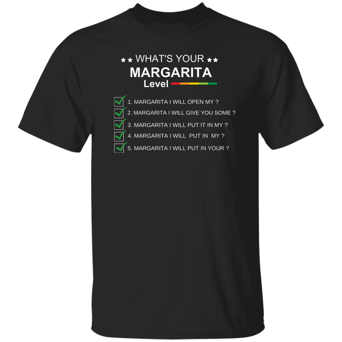 Margarita  design 2 G500 5.3 oz. T-Shirt