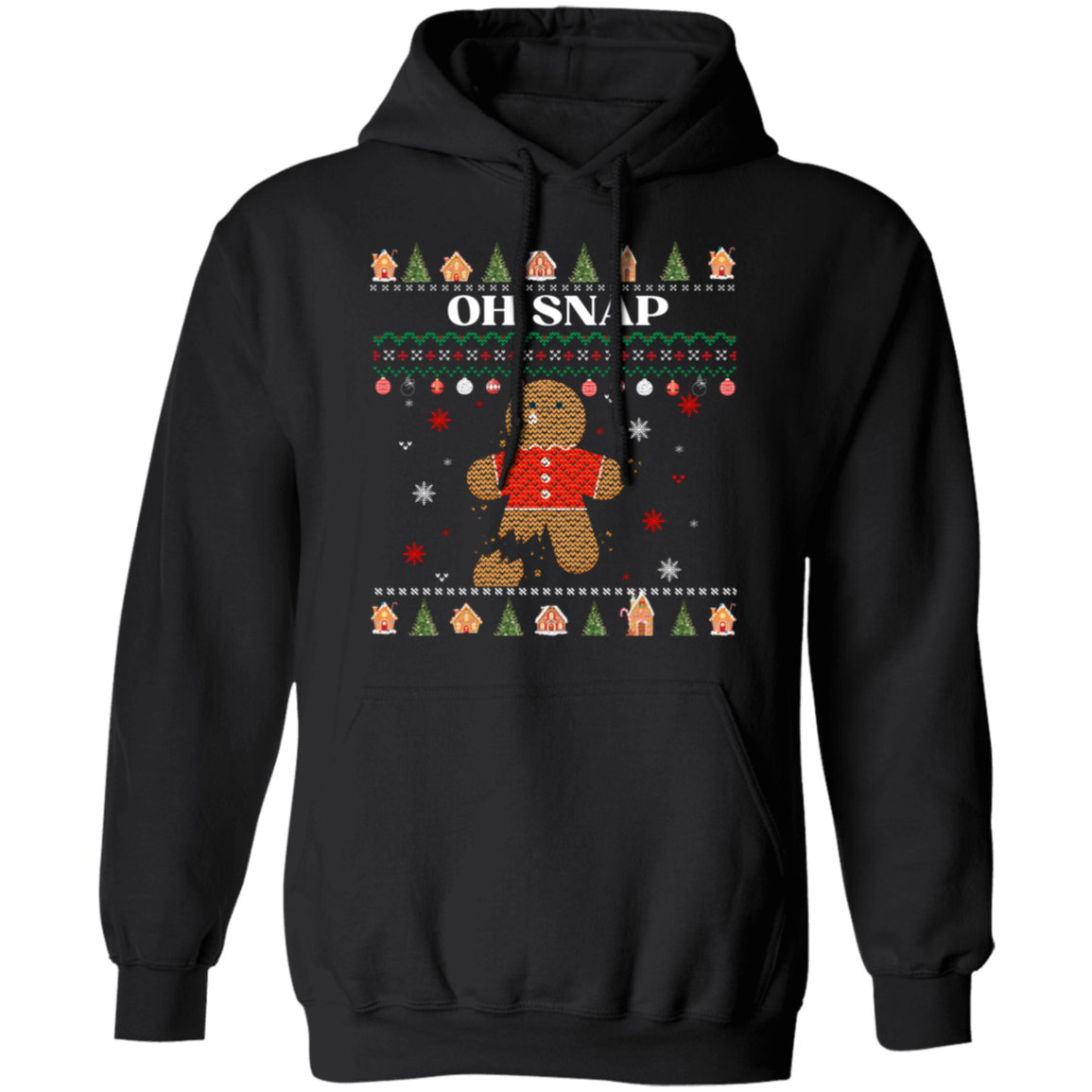 Ugly Christmas Sweater, Oh Snap Gingerbread Christmas Ugly Sweater, ugly christmas sweater, Christmas Gifts, Christmas Sweatshirt, Oh Snap