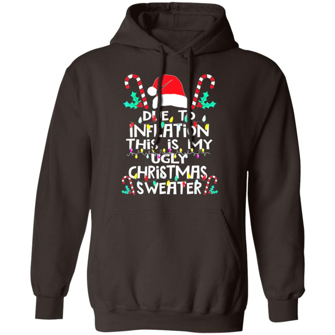 Due To Inflation This Is My Ugly Christmas Sweater , Funny Inflation Recession Christmas Shirt, Funny Christmas Shirt, Xmas Sweatshirt