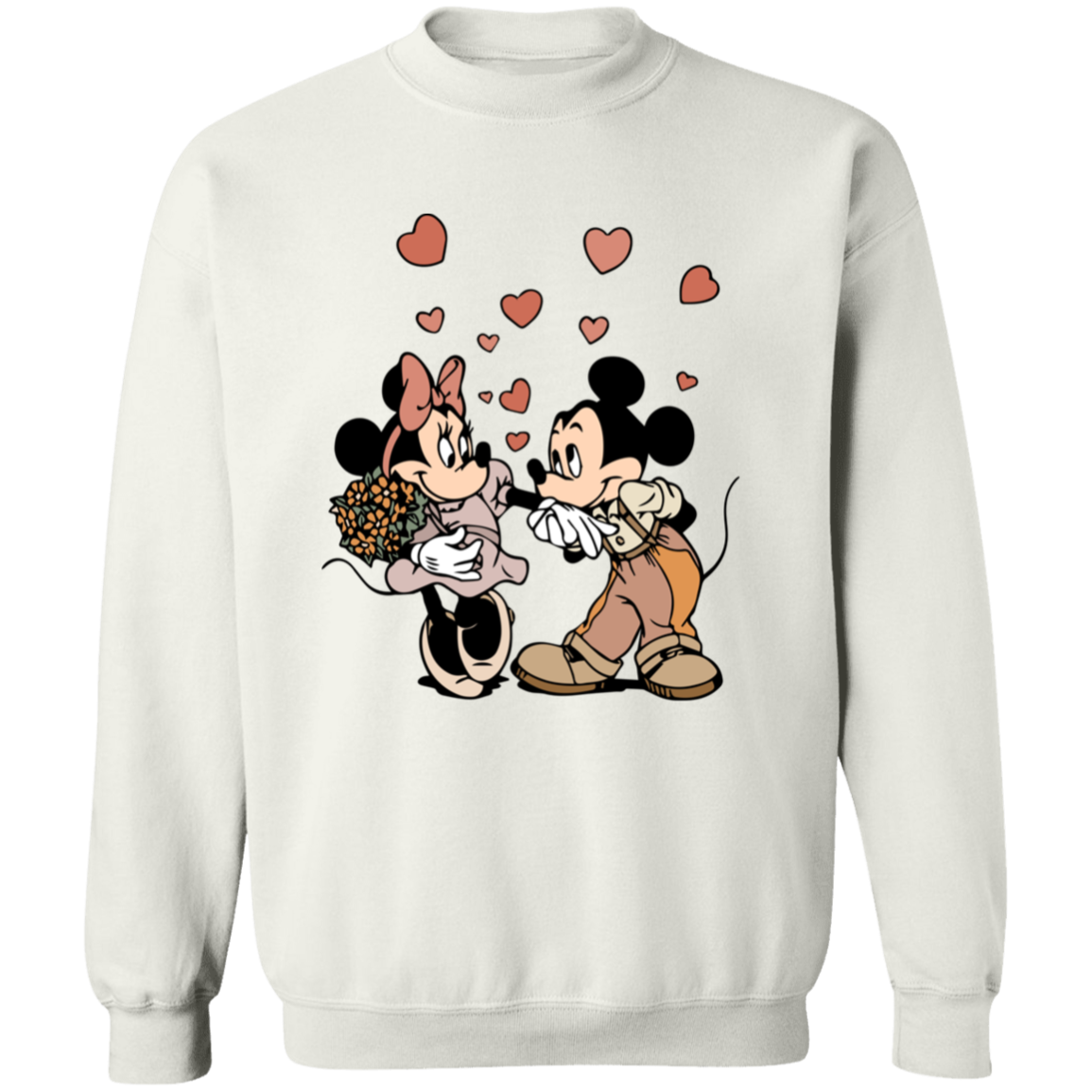 minnie & mickey love Sweatshirt