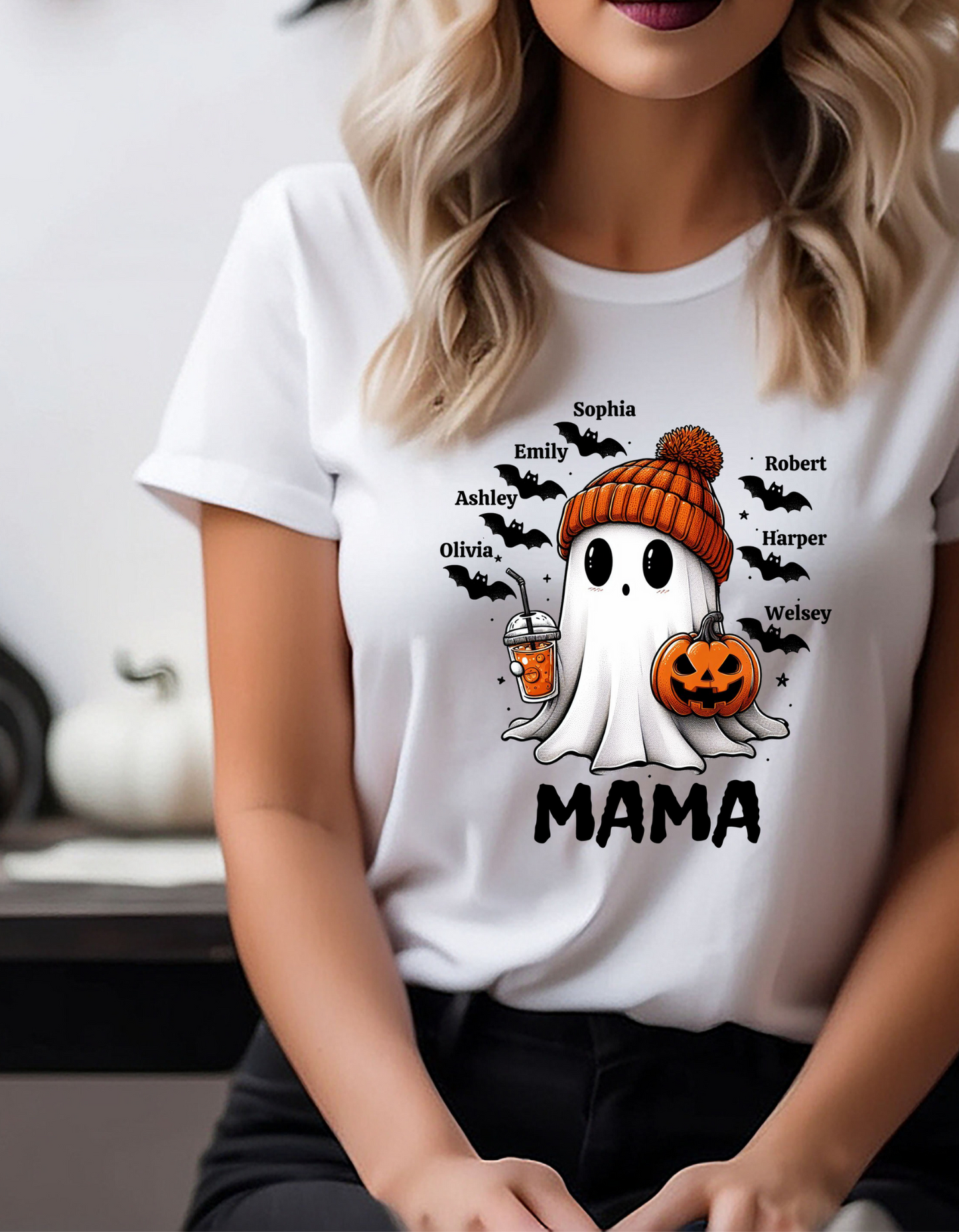 Personalized  Ghost Halloween Shirt