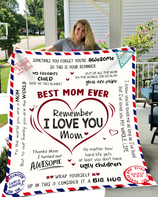 Best Mom Ever Blanket