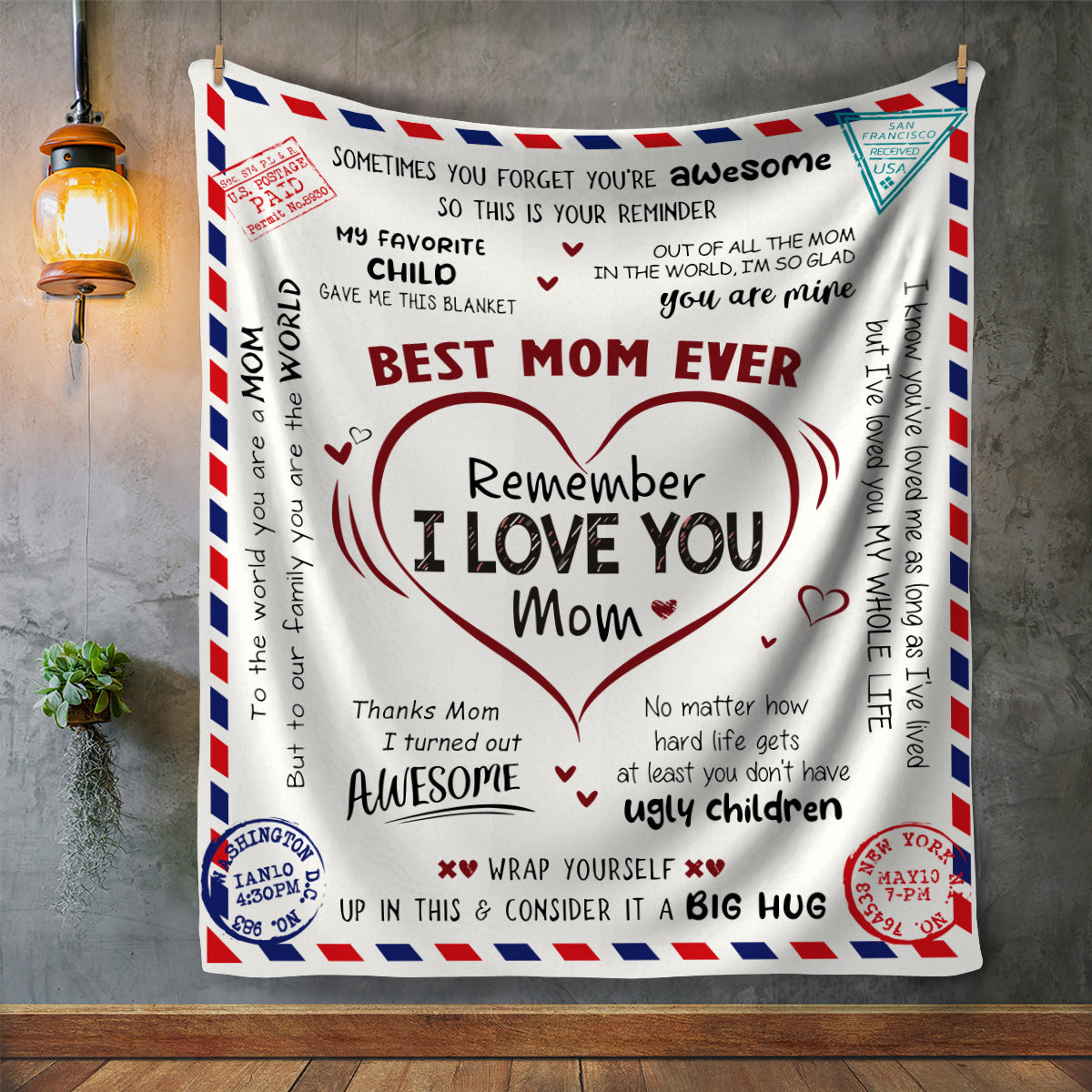 Best Mom Ever Blanket