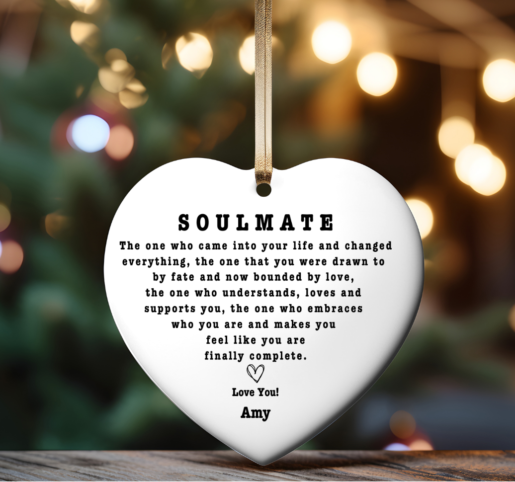 Soulmate Heart Ornament