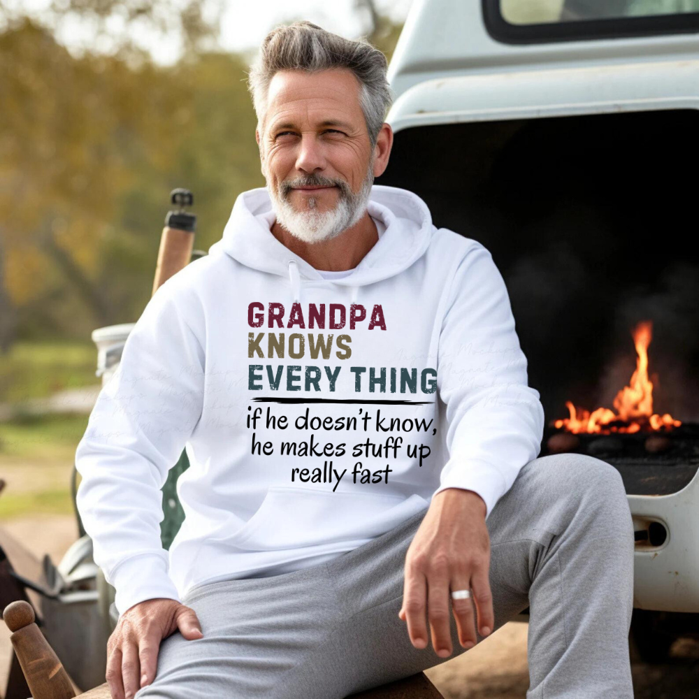 Grandpa Knows EveryThing Shirt