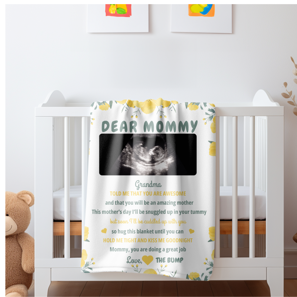 Dear Mommy Personalized Blanket