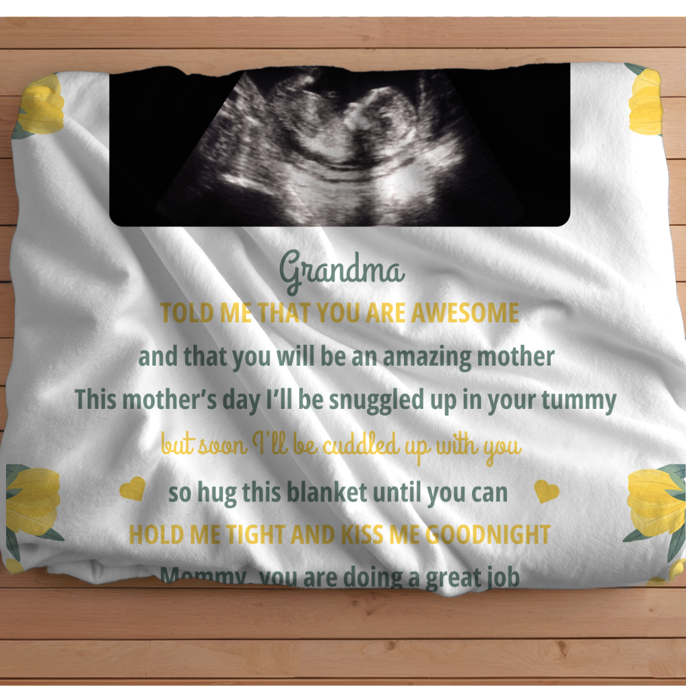 Dear Mommy Personalized Blanket