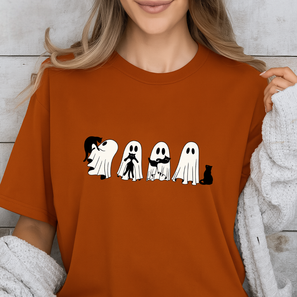 Paws & Spirits Halloween Shirt