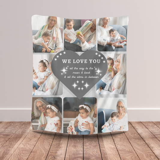 Personalized Photo Blanket