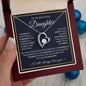 To My Beautiful Daughter Lifetime Of Love Necklace