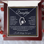 To My Beautiful Daughter Lifetime Of Love Necklace