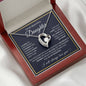 To My Beautiful Daughter Lifetime Of Love Necklace