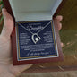 To My Beautiful Daughter Lifetime Of Love Necklace