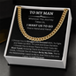 Wherever the Journey Takes Us Cuban Link Chain Necklace