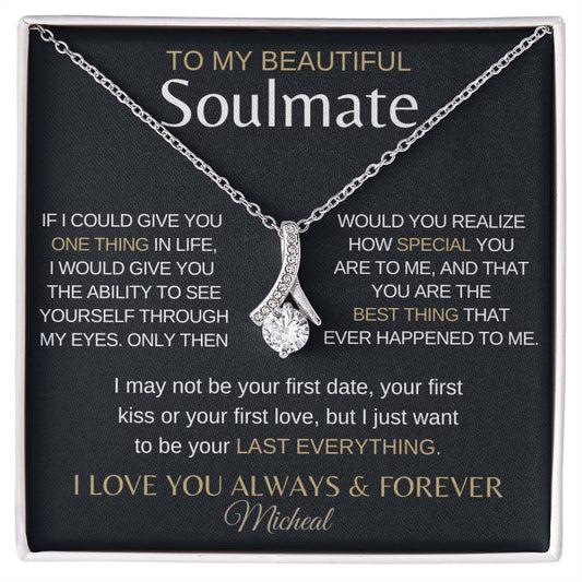 To My Beautiful Soulmate Alluring Beauty