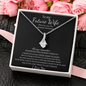 To My Future Wife Promise Necklace