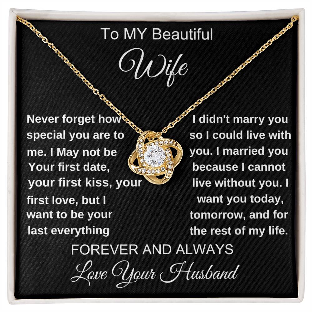 TO MY BEAUTIFUL WIFE