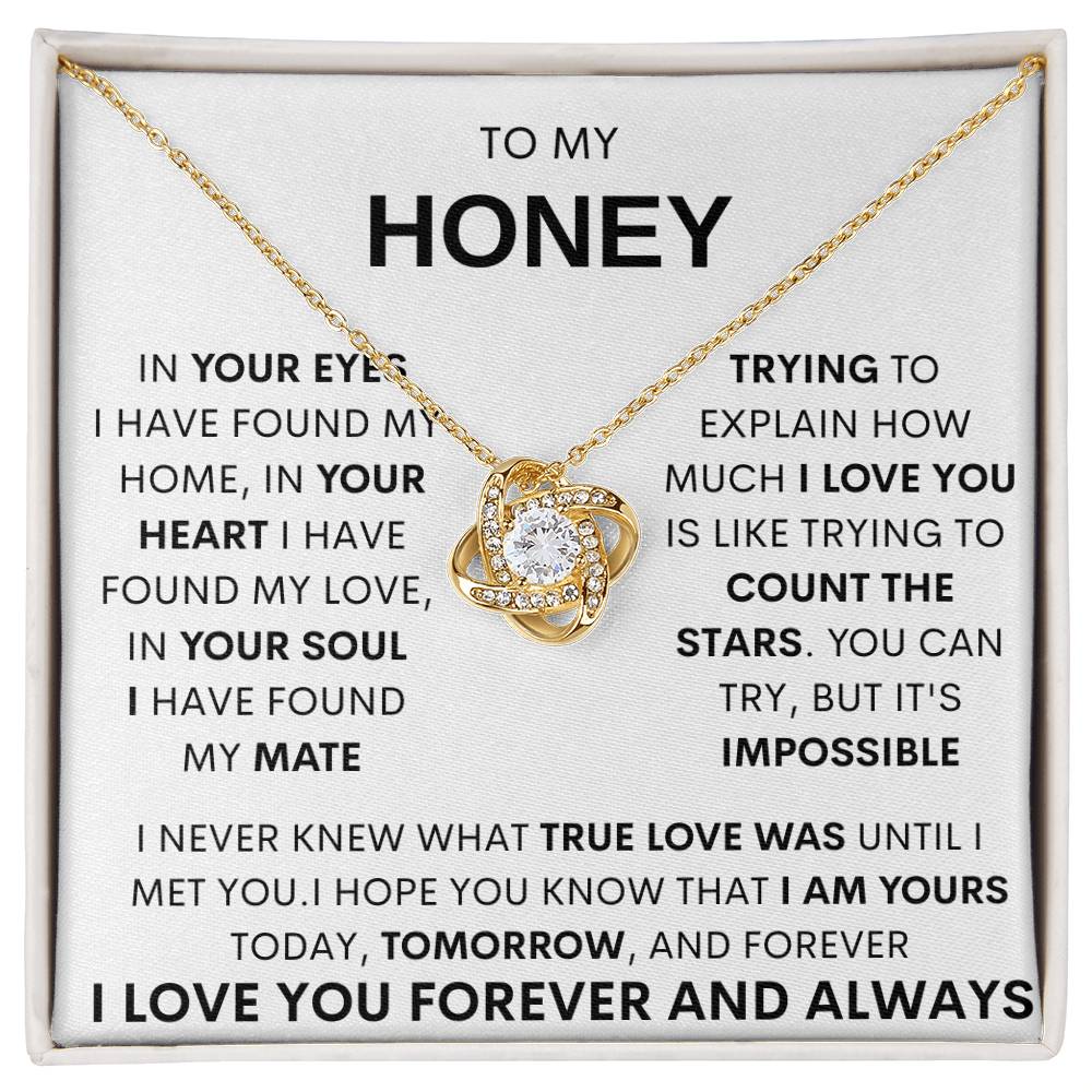 TO MY HONEY