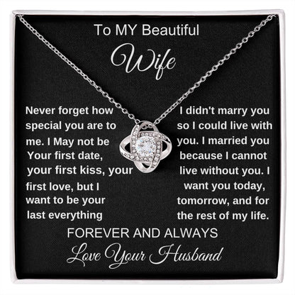 TO MY BEAUTIFUL WIFE